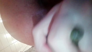 Preview 4 of Sister And Mom Teach Brother - Meine Arschfotze ist Vegetarier.