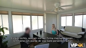 Preview 1 of Eva Sedona Virgin - VIP4K. Die h&uuml_bsche Strip-T&auml_nzerin ist bereit,  Sex vor der Kamera zu haben
