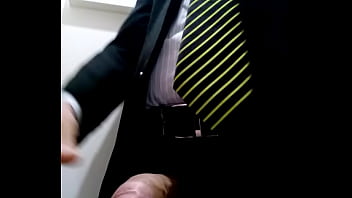 Preview 4 of Our First Cuckold - Suit,  cum,  office