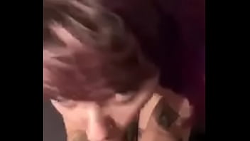 Preview 2 of Sex Horse Pussy - Goth teen blowjob