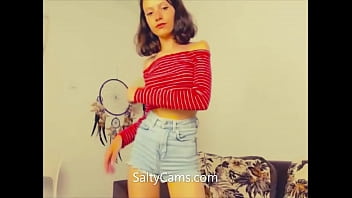 Preview 4 of Milf Gueen - cute teen slut dances for daddi jordach