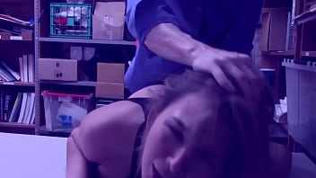 Preview 1 of Russi Porny - Blonde teen thief gets POUNDED by THICK dick BAREBACK