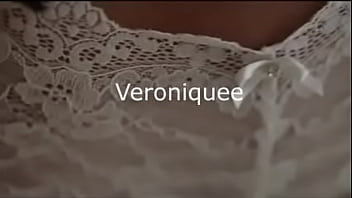 Preview 1 of Dia Mirza Faked Videos - Veroniquee in white lace:Veroniquee is sexy and hot online webcam girl