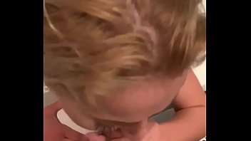 Preview 3 of Indian Xxxhote Video - Cherry Kiss giving deepthroat blowjob in bathtub