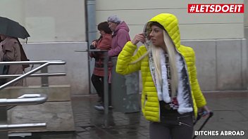 Preview 1 of Inadin Videos - LETSDOEIT - French Babe Jessie Volt Meets a Big Cock On Her Trip to Budapest