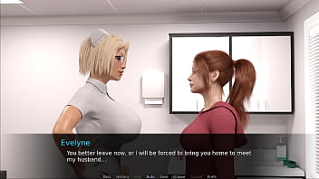 Preview 2 of Jav Teen School - Milf Breeder #03 - Big Tits Nurse Wants To Taste Futa Cum