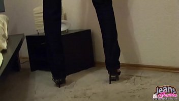 Preview 3 of Uhd Skinny - I put my hair up in pigtails and put on my skinny jeans