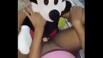 Preview 3 of Robin Hood - mi novia se penetra con el juguete que le puso a su peluche