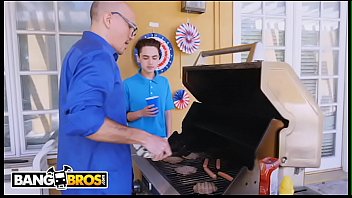 Preview 1 of Ghoda Ladki Bf - BANGBROS - 4th Of July Threesome With Monique Alexander,  Adria Rae &amp_ Juan El Caballo Loco