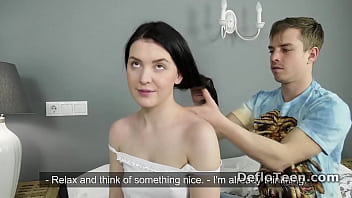 Preview 1 of Banglaxxx Vedip - Horny guy penetrates Sasha Mamaeva and pops her virgin pussy