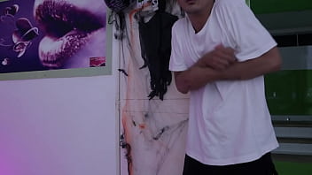 Preview 1 of Sunny Leone And Two Jays Xnxx - mujer caliente atrapo a un chico en la fiesta de halloween y selo follo muy fuerte