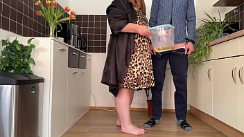 Preview 2 of Beemtube Animal - Lustful step mother takes care of her step son&#039_s dick
