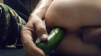 Preview 4 of Kigurumi Vibrator2 - Bottomboyxs fuckn a cucumber