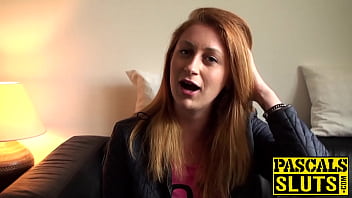 Preview 1 of Mother Son Night Time Mo - Busty redhead c. while getting pussy slammed