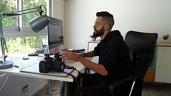 Preview 1 of Youthful Bra Porn - Webcam Life - Reality Show - Andrea Garcia,  Cristian Cipriani,  Aj Studios