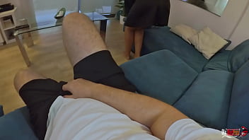 Preview 1 of RealesTate Agent - Stepmother comes and lies down to her stepson without panties - Olx Red Fox