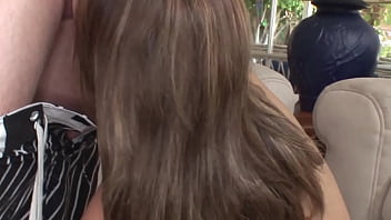 Preview 1 of Full Nelson Socks - Fresh girl Audrianna Angel a brunette whore gets her pussy penetrated