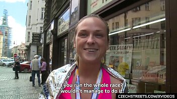 Preview 1 of Tube 18 Teen Sexx - Prague Marathon Pick-up