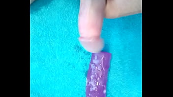 Preview 4 of Topmom Sex - Cumming on my wife&#039_s fat dildo!