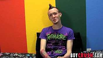 Preview 3 of Malayalam Sexi Vediyos - Punk rocker Chris Jett playing with his butt and cock