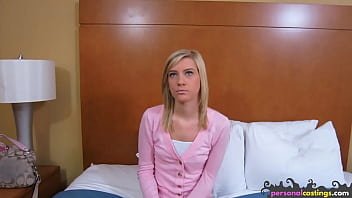 Preview 2 of Jayden James Oil Massage - Real casting beauty getting doggystyle banged
