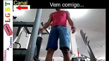 Preview 4 of Enanitas Cachondas - Tes&atilde_o da porra na academia com VONTADE DE DAR O RABO