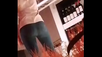 Preview 4 of Bgal Sxx - Girlfriend of boss starts grinding on bar counter