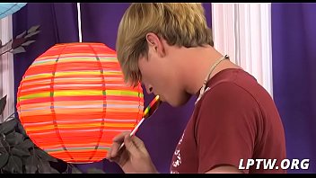 Preview 2 of Dildo Orgys - Twink sucks jock and lollipop