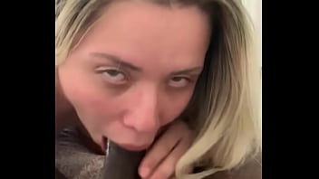 Preview 1 of Russian Couple Cum On Tits - Yasmin Mineira blowjob