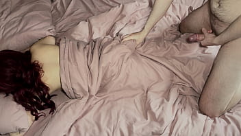 Preview 1 of Sun Silliping Mom Repe Sex Video - Awakening a girl with a cock