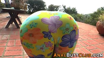 Preview 2 of Work Facesitting - Fetish small titted hos butt toyed