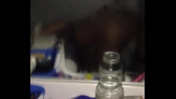 Preview 1 of Blue Filems - @PapiKnowsBetter Creampies His Neighbors Girlfriend In Bathroom