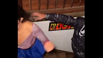 Preview 3 of Big Belak Chok - special halloween night a crazy guy comes into my house and fucks me hard after I suck him off very scared