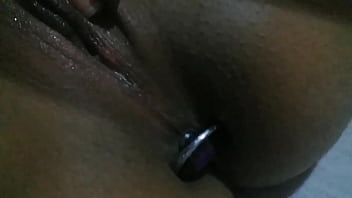 Preview 4 of Haj Bad Waef - Siririca com plug no rabinho
