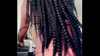 Preview 3 of Basxxxvideo - Sexy ebony Wildcat dancing to VintageLee