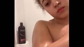 Preview 3 of Topbeginner Femdom - Redbone lightskin huge tits big tits pierced periscope selfie shower