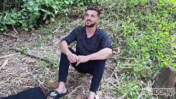 Preview 1 of Man Sex Chicken Ass - Fodendo no mato!