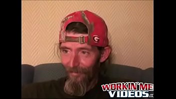 Preview 1 of Q Disire Movei - Bearded mature guy shows his impressive dick and jerks off