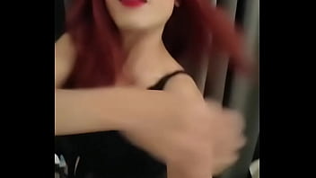 Preview 3 of Ebony Slow Bj Pov - She&#039_s My girlfriend but he&#039_s my boyfriend #gfe #boyfriend #dominatrix #bodysuits #ts #shemaledom #redhair #shemaledom