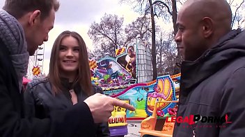 Preview 1 of Www Xxx Video Mam Sun Com - Evelina Darling picked up in amusement park &amp_ assfucked 3on1 SZ1283
