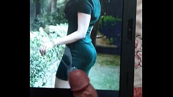 Preview 4 of Olivia Austin Boobs Sucked Hot - Cum Tribute to Rakul Preet Singh