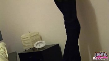 Preview 3 of Sex With Various - You can watch me try on my new skinny jeans