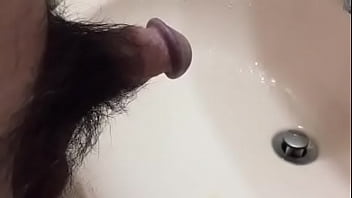 Preview 4 of Maa Beta Rep - pee in washstand