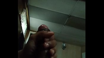 Preview 4 of Curvy Teen Double Penetrated - Brown Big Dick Jerked With Lots of Lube.