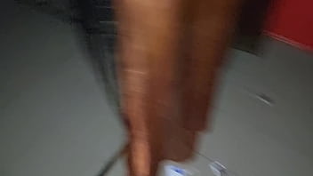 Preview 1 of Snimal Sex - Young twink cruising up male sex sauna and getting fed on dude&#039_s seed