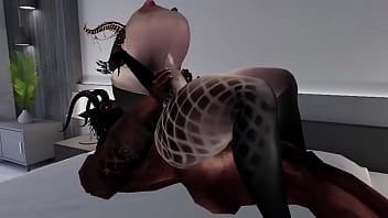 Preview 4 of Bdsm Slaves Lick - Corrupting the angel and turning it into a demon - IMVU