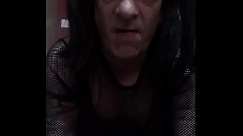 Preview 1 of Mell Big - bisexual crossdressing sissy licks his hand clean after just shooting a cumload in it