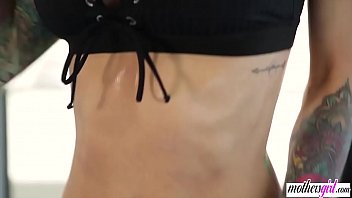 Preview 1 of Lesbian Vampire Movies Free - Hot stepmom catches her stepdaughter vaping