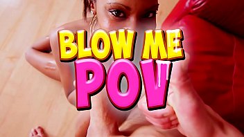 Preview 1 of Sitting In Top - Blow Me POV - Inked Teenage Babe Blows Her Pervy Step-Dad