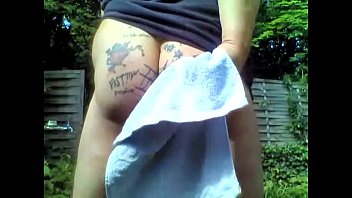 Preview 4 of Antiq - Tattooed XXL-Asshole in the public